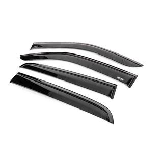 Winddeflectors met zwarte sierlijst Niken Luxury (4 stuks) Isuzu D-Max 2019– foto 2