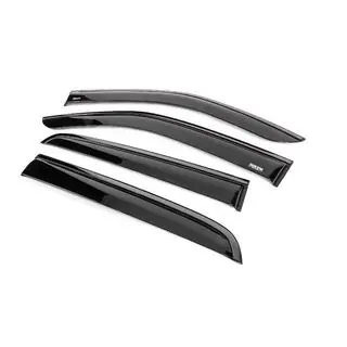 Winddeflectors met zwarte sierlijst Niken Luxury (4 stuks) foto 2