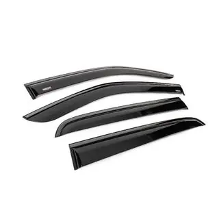 Winddeflectors met zwarte sierlijst Niken Luxury (4 stuks) foto 3