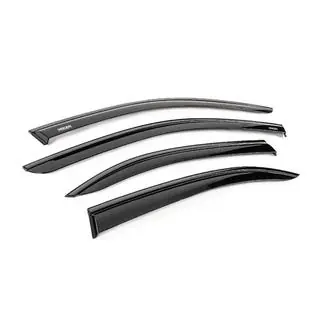 Winddeflectors met zwarte sierlijst Niken Luxury (4 stuks) foto 3