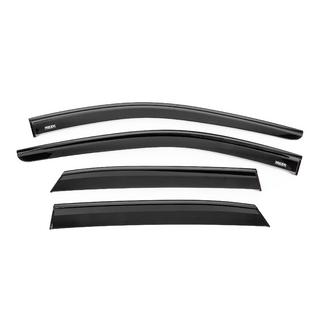 Winddeflectors met zwarte sierlijst Niken Luxury (4 stuks) Nissan Qashqai 2021– foto 1