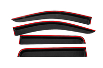 Nissan Navara/NP300 2016– Winddeflectors met zwarte sierlijst Niken Luxury (4 stuks) foto 4