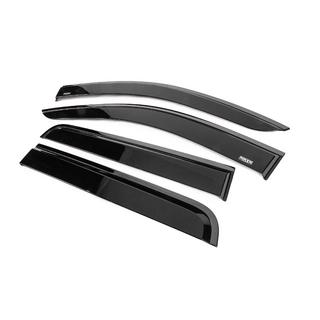 Winddeflectors met zwarte sierlijst Niken Luxury (4 stuks) foto 2