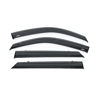 Winddeflectors met zwarte sierlijst Niken Luxury (4 stuks) foto 1