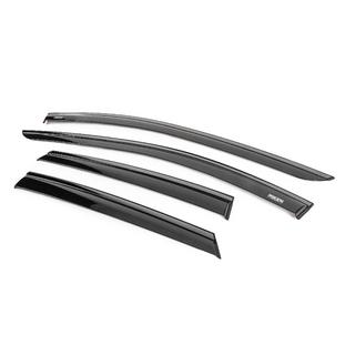 Winddeflectors met zwarte sierlijst Niken Luxury (4 stuks) foto 2