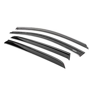 Raamwindschermen met zwarte sierlijst Niken Luxury (HB, 4 stuks) Volkswagen Golf 7/E-Golf 2012–2020 foto 2