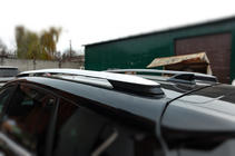 Toyota Rav 4 2013–2018 OEM dakrails grijs (aluminium) foto 2
