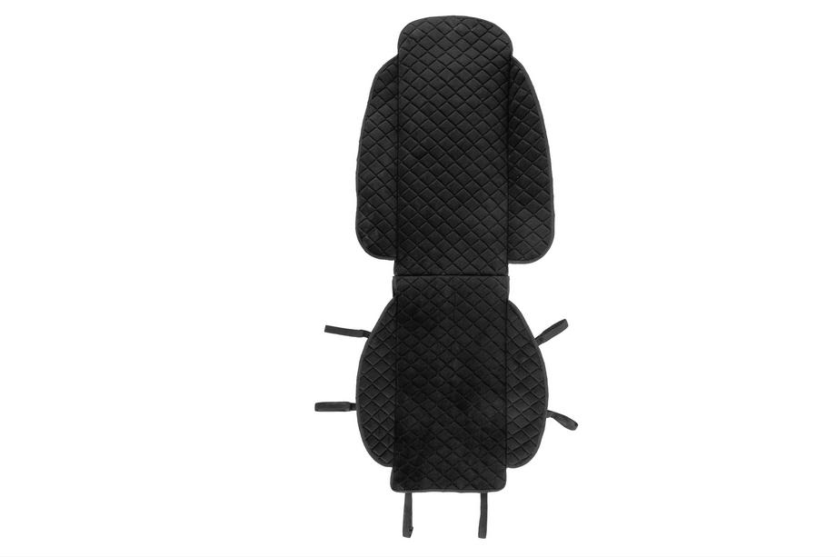 Stoelhoes Velours (1 stuk, zwart met zwarte stiksels) Image