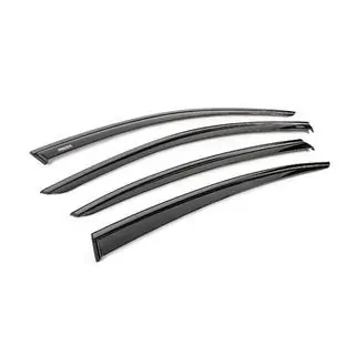 Winddeflectors met zwarte sierlijst Niken Luxury (4 stuks) foto 3