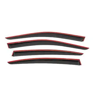 Winddeflectors met zwarte sierlijst Niken Luxury (4 stuks) foto 4