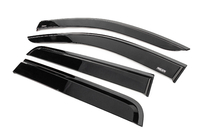 Mercedes X-klasse 2017–2020 Winddeflectors met zwarte sierlijst Niken Luxury (4 stuks) foto 2