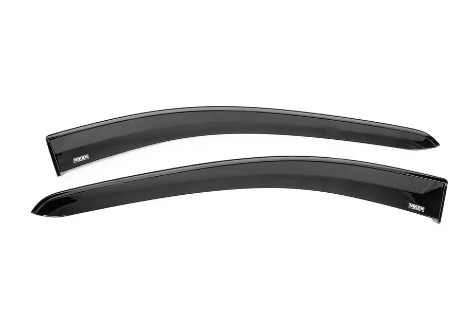 Ford Connect 2021– Winddeflectors met zwarte sierlijst Niken Luxury (4 stuks) Image