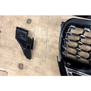 B-keus tuning grille Diamond Black (GLE) Mercedes GLE/ML-klasse W166 2011–2018 foto 3