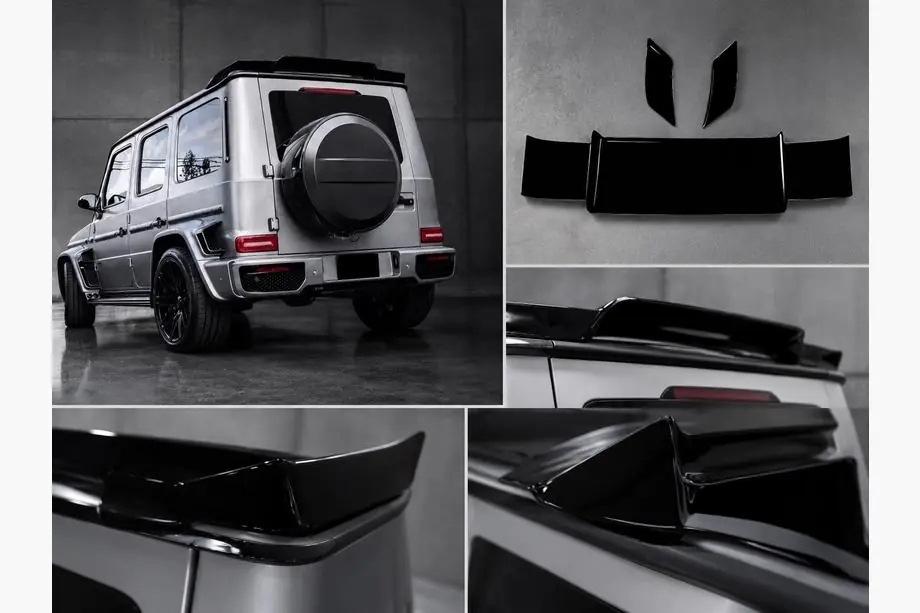 Mercedes G class W465 2025– DPT spoiler (hoogglans zwart) Image