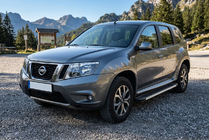 Nissan Terrano 2014– Maya V1 zijtreden (2 stuks, aluminium) foto 1