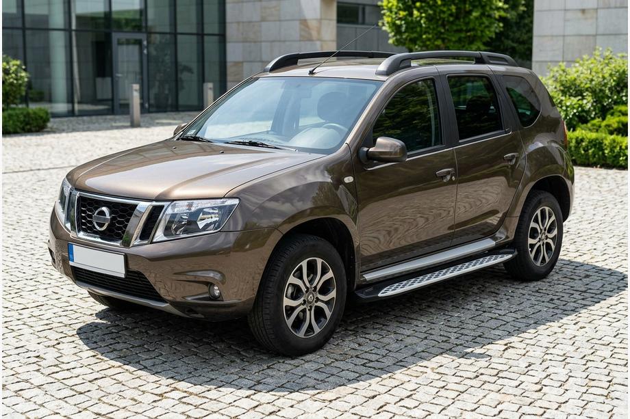 Nissan Terrano 2014– Side steps Shining V1 (2 st., aluminium) Image
