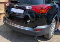 Toyota Rav 4 2013–2018 OmsaLine kofferbakrand (RVS) (2013-2016) foto 1