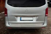 Mercedes Vito/V-klasse W447 2014– Brede sierlijst boven kenteken (RVS) foto 4