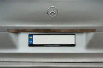 Mercedes Vito/V-klasse W447 2014– Brede sierlijst boven kenteken (RVS) foto 1