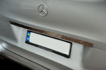 Mercedes Vito/V-klasse W447 2014– Brede sierlijst boven kenteken (RVS) Carmos - Turks staal foto 2