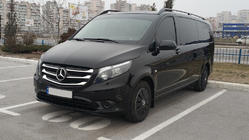 Mercedes Vito/V-klasse W447 2014– Grille sierlijsten 2014-2020 (5-delig, RVS) Carmos - Turks staal foto 4