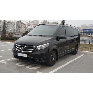 Grille sierlijsten 2014-2020 (5-delig, RVS) Mercedes Vito/V-klasse W447 2014– foto 4