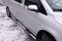 Mercedes Vito/V-klasse W447 2014– Chroom spiegelkappen (2 stuks) foto 4