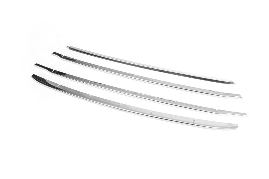 Ford Connect 2014–2021 Chroom bumper- en grillelijsten voorzijde (4-delig, RVS) Foto 3