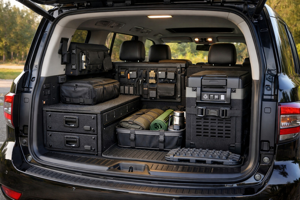 Wat je aan Nissan Patrol Y62 kunt verbeteren voor een schonere bagageruimte en lange reizen Foto 1