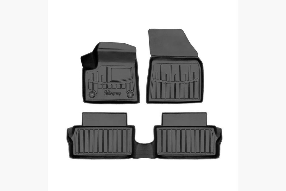 Citroen C3 X/e-C3 2022– Stingray 3D rubber vloermatten (voor e-C3, 3 stuks) Image