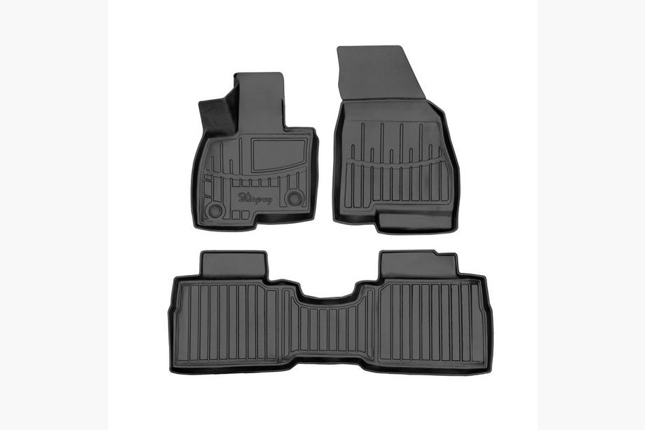 Jaecoo J7 2023– Stingray 3D rubberen vloermatten voor interieur (Benzine, 3 stuks) Image