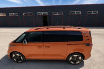 Volkswagen ID BUZZ 2022– Dakrails zwart (Turks design) Metalen montagevoeten foto 1
