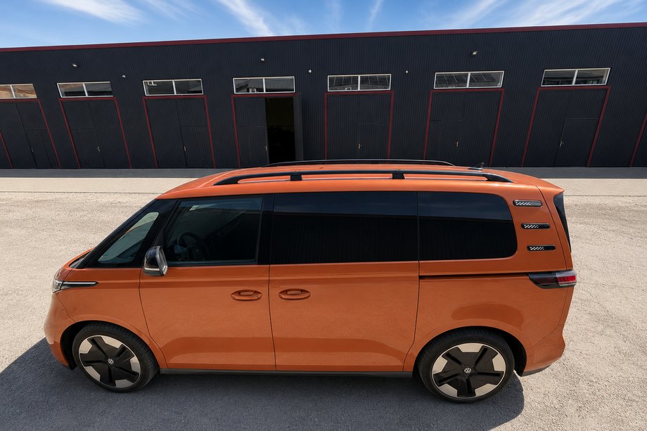 Volkswagen ID BUZZ 2022– Dakrails zwart (Turks design) Metalen montagevoeten Image