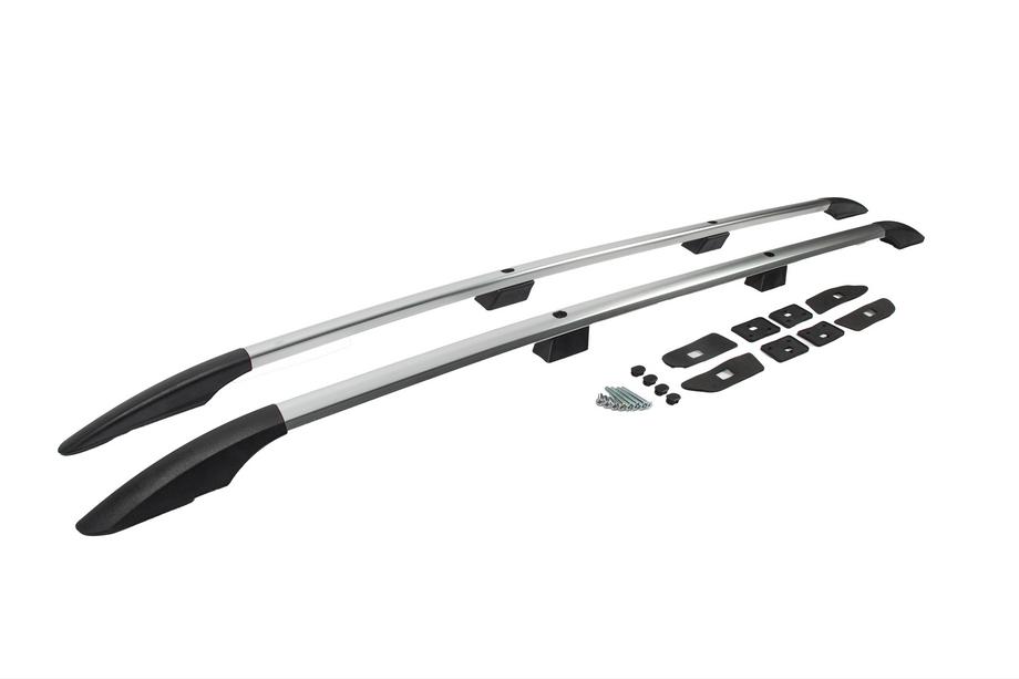 Ford Connect 2021– Chroom dakrails (Turks design) Standaard wielbasis, metalen voeten Foto 7