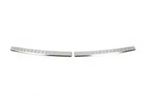 Hyundai I-20 2014–2020 Achterbumper sierlijsten OmsaLine 2014-2018 (2-delig, RVS) foto 2