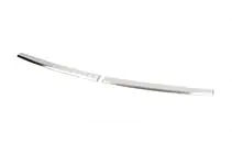 Hyundai I-20 2014–2020 Achterbumper sierlijsten OmsaLine 2014-2018 (2-delig, RVS) foto 3