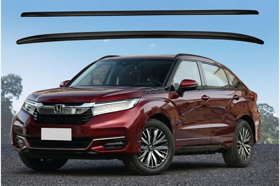Honda UR-V 2016– OEM dakrails zwart (aluminium) Image