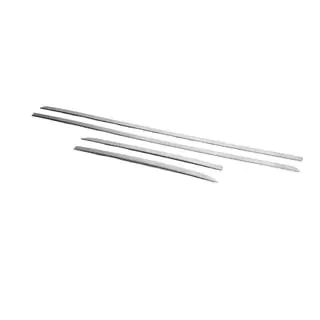 Deurstrip (set van 4, RVS) foto 3
