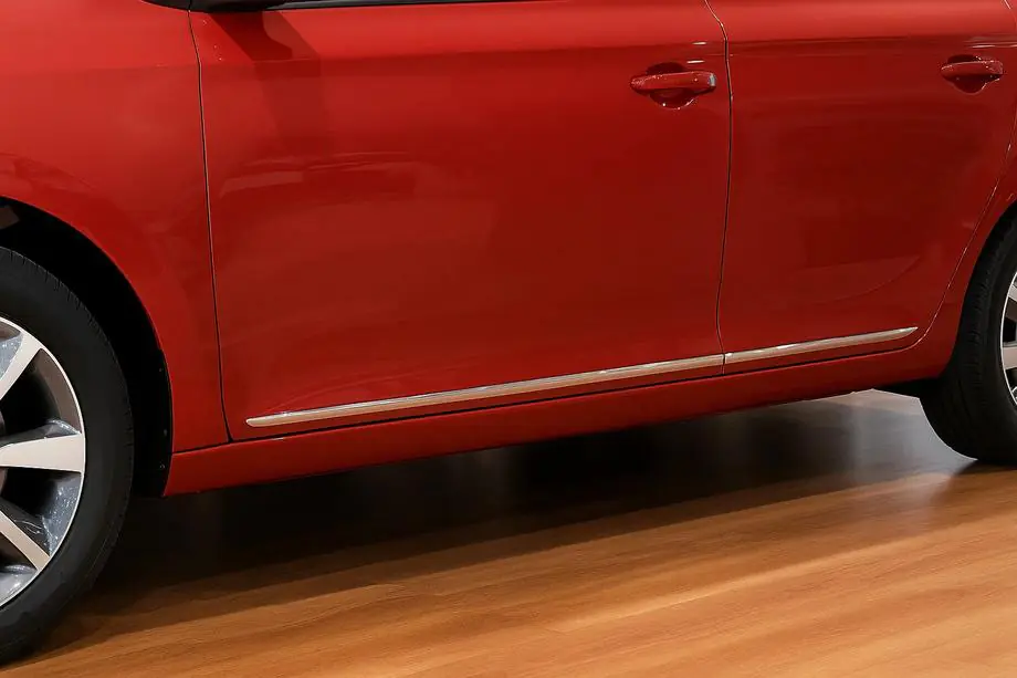 Hyundai I-20 2014–2020 Deurstrip (set van 4, RVS) Image