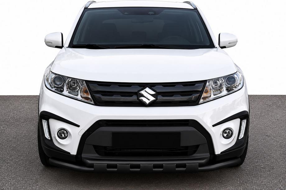 Suzuki Vitara 2015– Voorste bullbar ST015 Black (RVS) Image