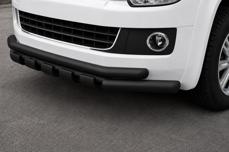 Volkswagen T5 Multivan 2003–2010 Voorste bullbar ST015 Black (RVS) Image