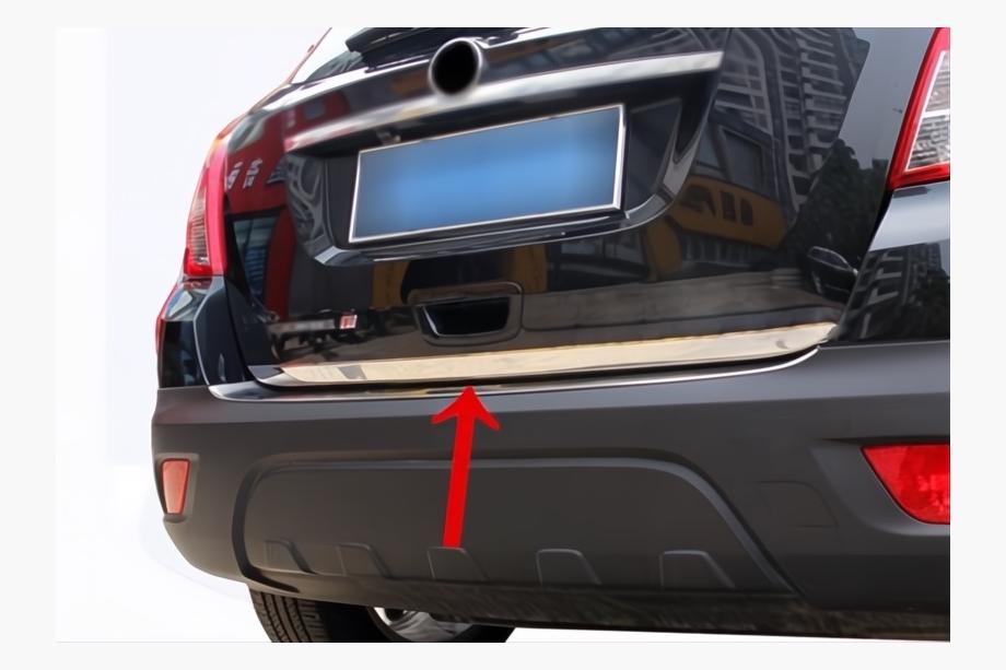 Opel Mokka 2012–2021 RVS kofferbakrand OmsaLine - Italiaans roestvrij staal Image