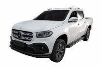 Mercedes X-klasse 2017–2020 Bullbar voorzijde ST017 Black (RVS, 60 mm) foto 1