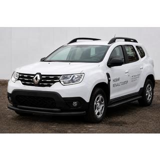 Frontbeschermbeugel F3-10 Black (RVS) Dacia Duster 2018–2024 foto 1