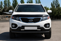 Kia Sorento II XM 2009–2014 Bullbar ST008 Black (2010-2013, RVS) foto 1