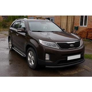 Frontbeschermbeugel ST008 Black (2013-2015, RVS) foto 3