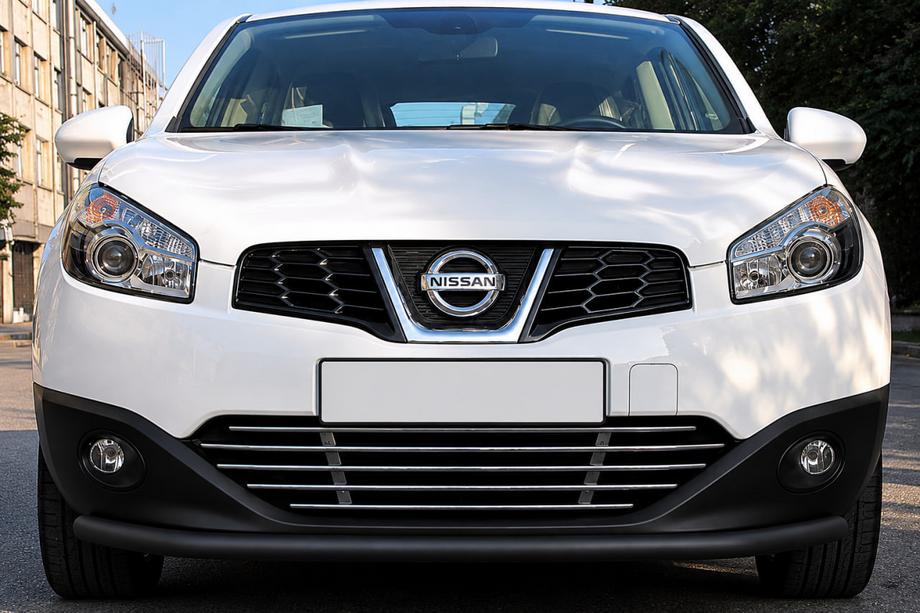 Nissan Qashqai 2014–2021 Bullbar ST008 Black (2014-2017, RVS) Foto 1
