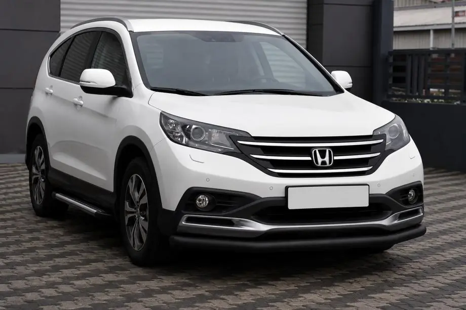 Honda CRV 2012–2016 Bullbar ST008 Black (RVS) Image