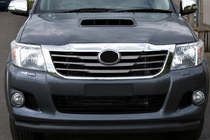 Toyota Hilux 2006–2015 Bullbar ST008 Black (RVS) foto 1
