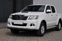 Toyota Hilux 2006–2015 Bullbar ST008 Black (RVS) foto 2